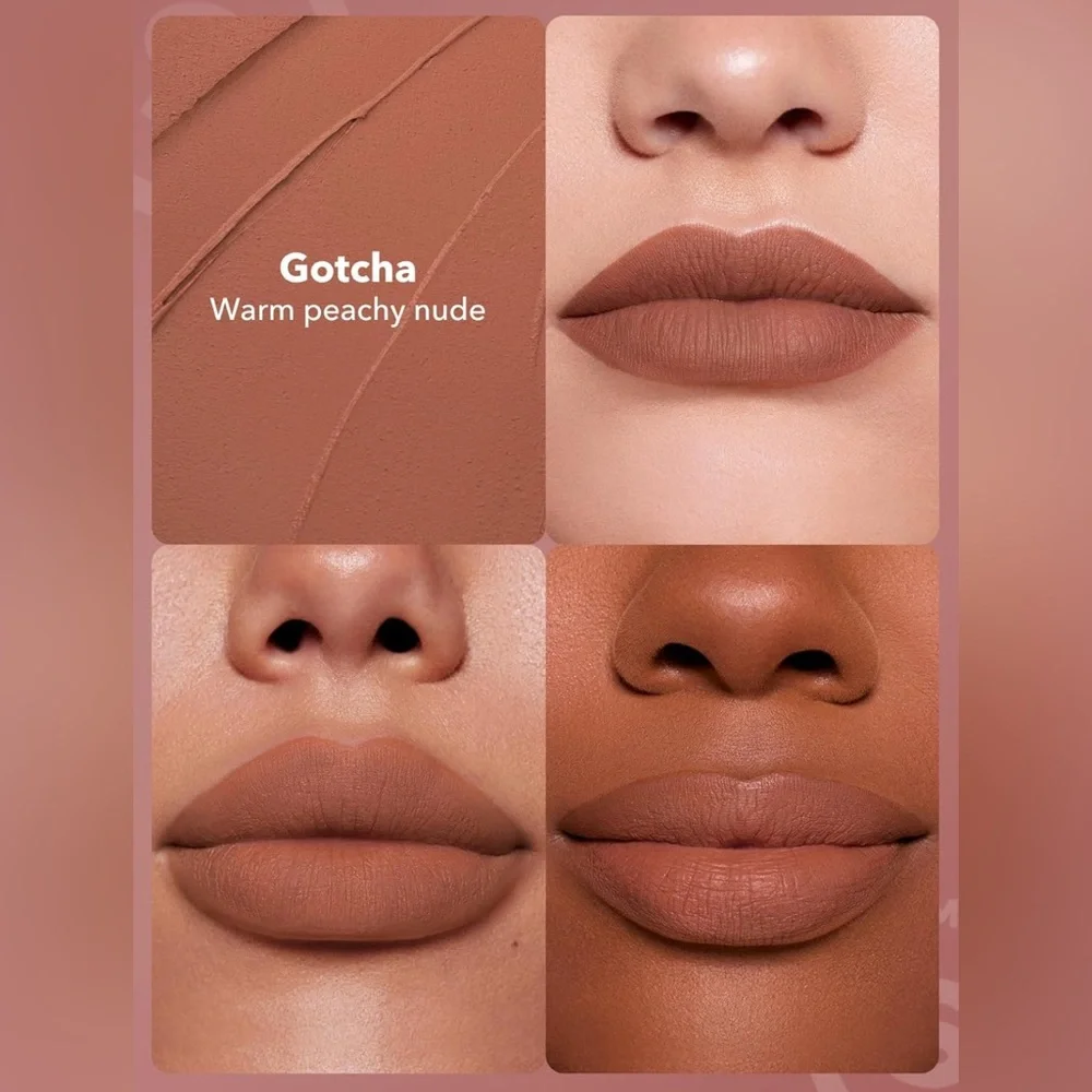 SHEGLAM DYNAMATTE WATERPROOF MATTE LIPSTICK 💄IN GOTCHA
